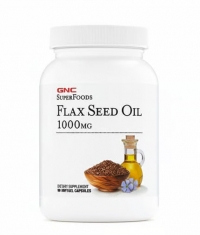 GNC Natural Brand Flax Seed Oil 1000 mg. / 90 Caps.